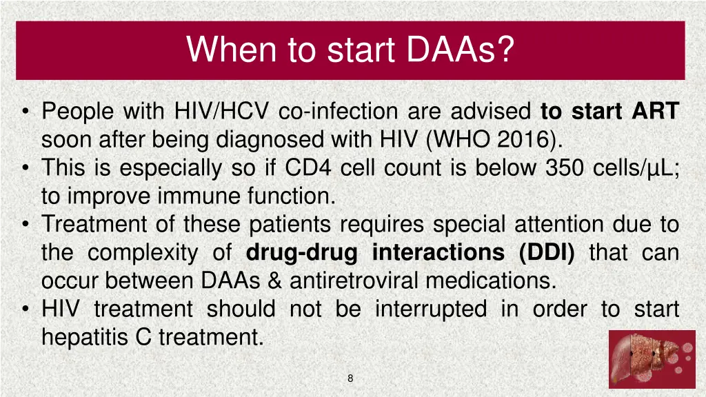 when to start daas
