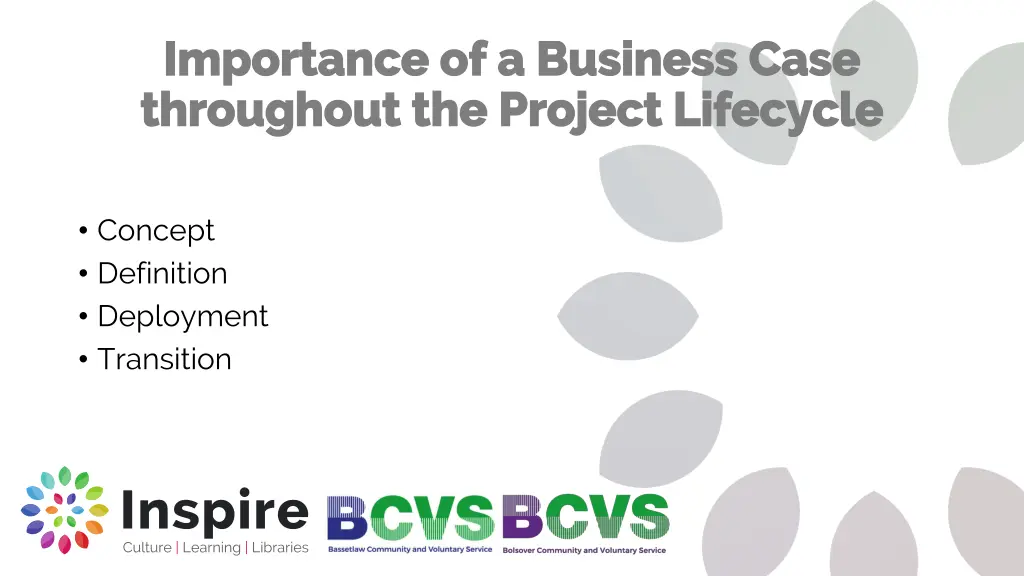 importance of a business case importance