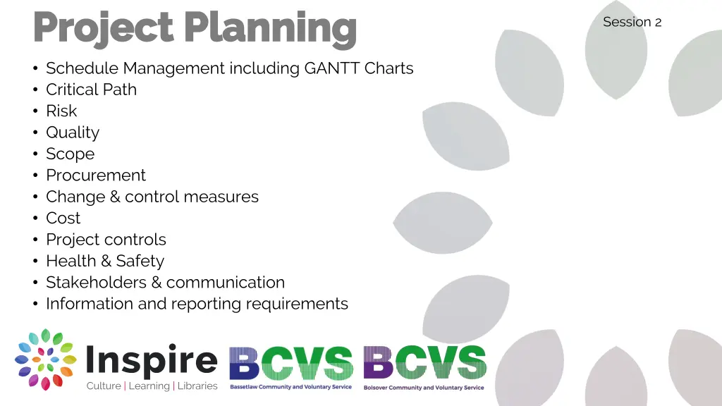 project planning project planning schedule