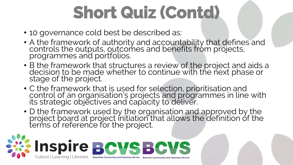 short quiz short quiz contd 8