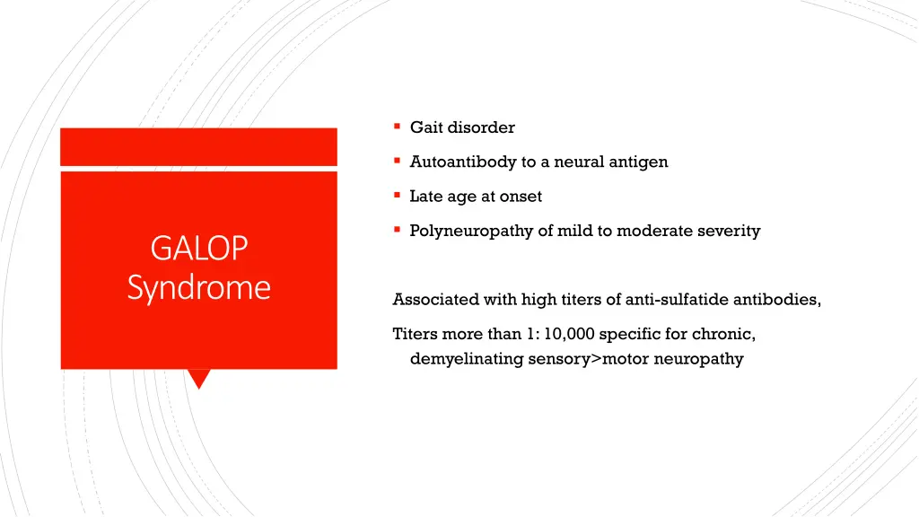 gait disorder
