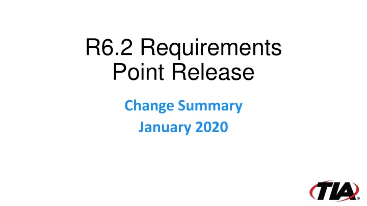 r6 2 requirements point release