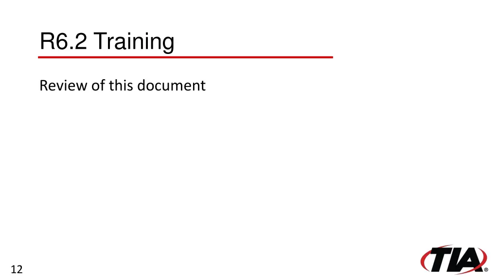 r6 2 training