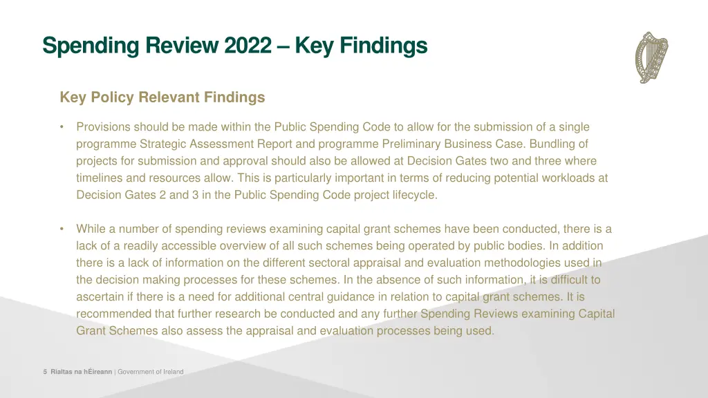 spending review 2022 key findings 1
