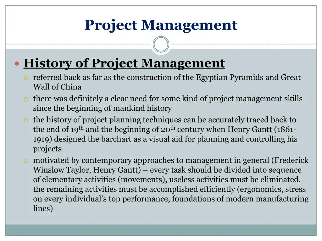 project management 4