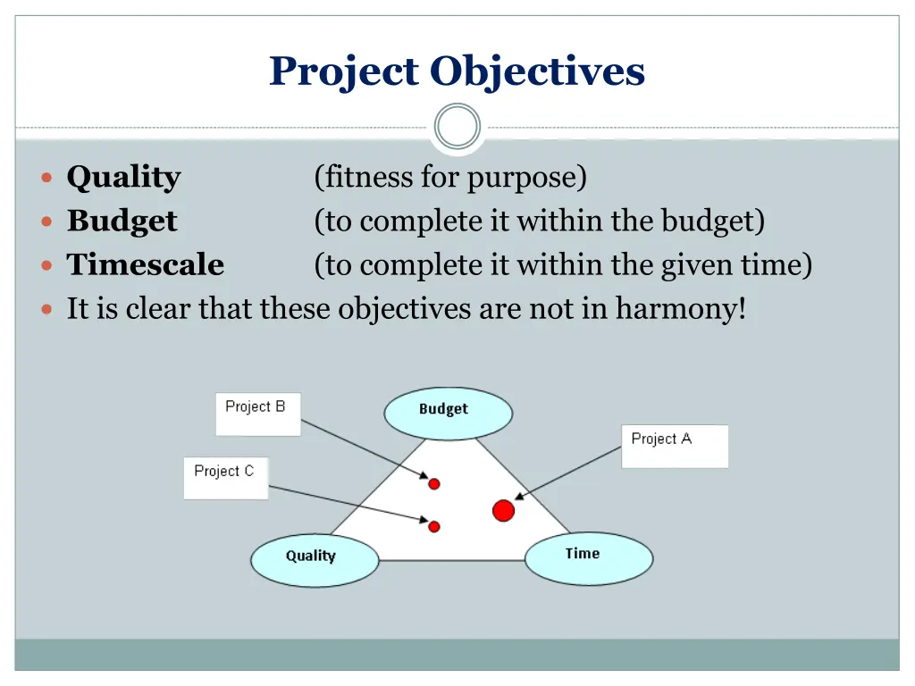 project objectives