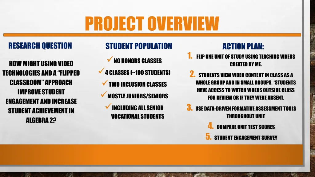project overview