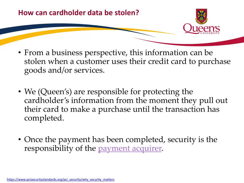 how can cardholder data be stolen