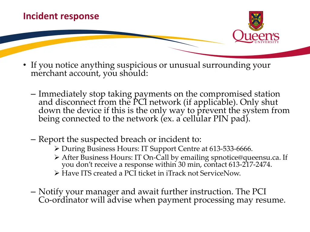 incident response