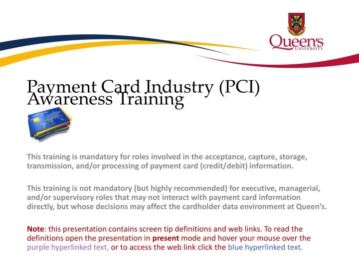 payment card industry pci awareness training