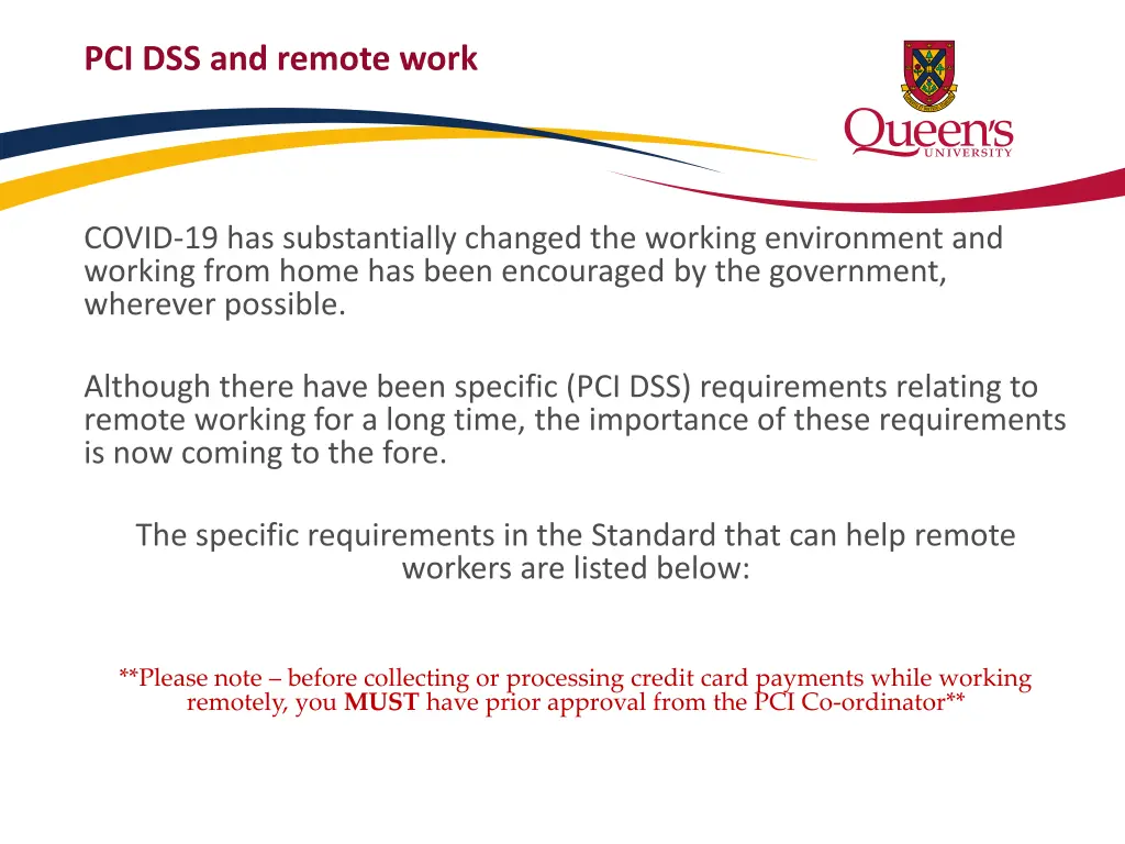 pci dss and remote work