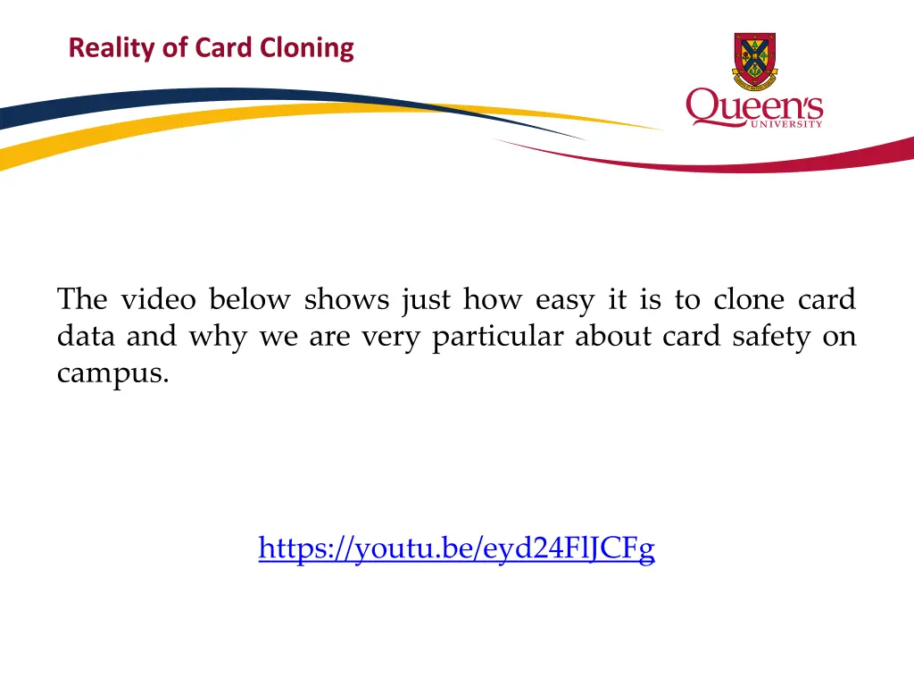 reality of card cloning