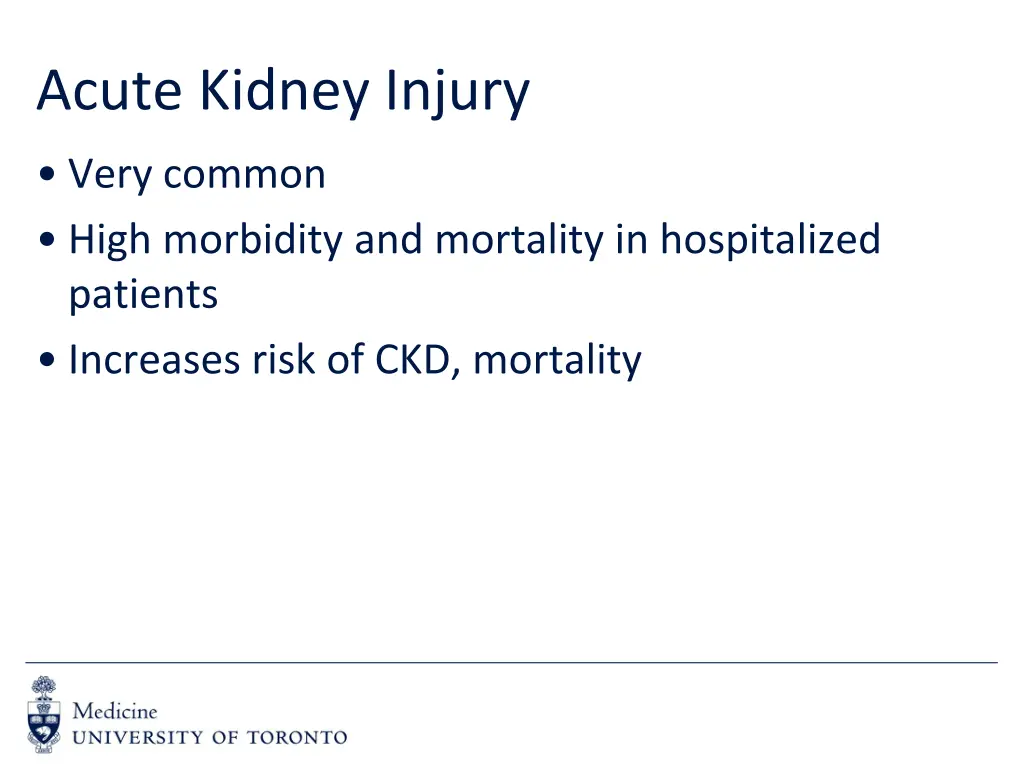 acute kidney injury