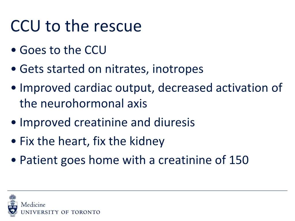 ccu to the rescue