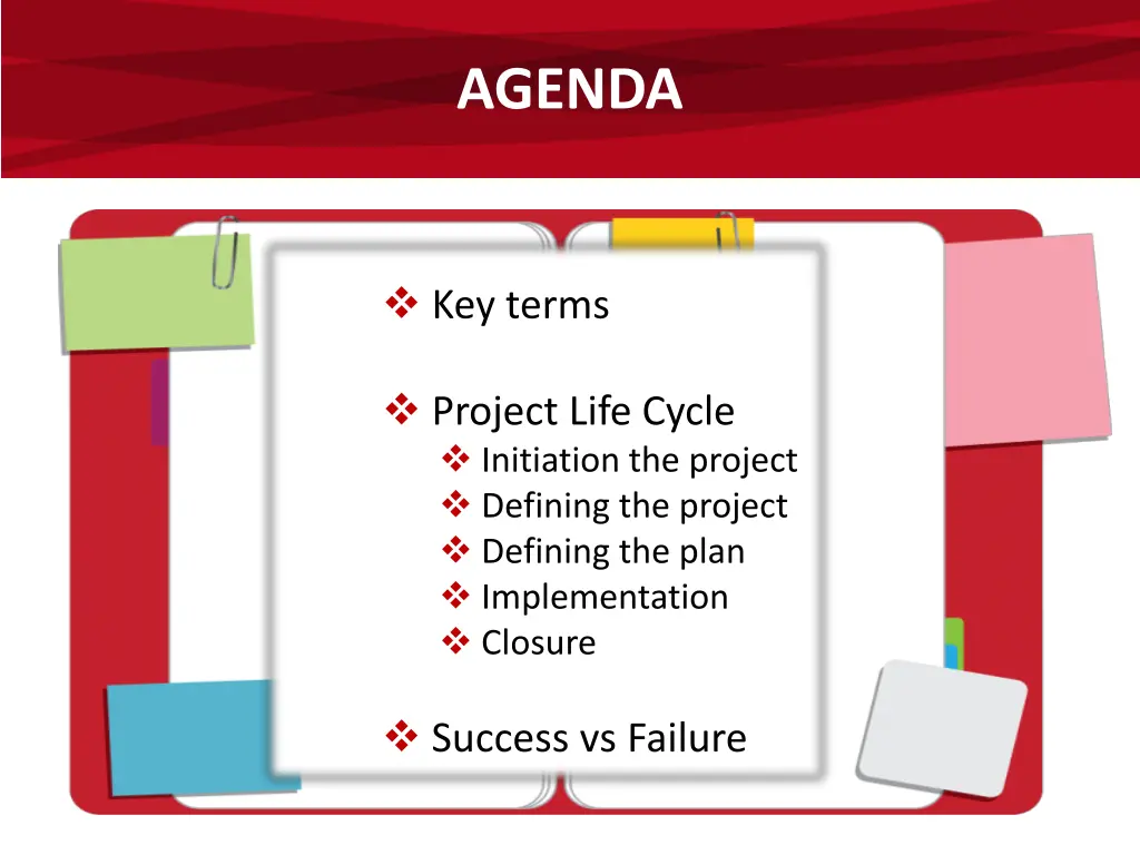 agenda