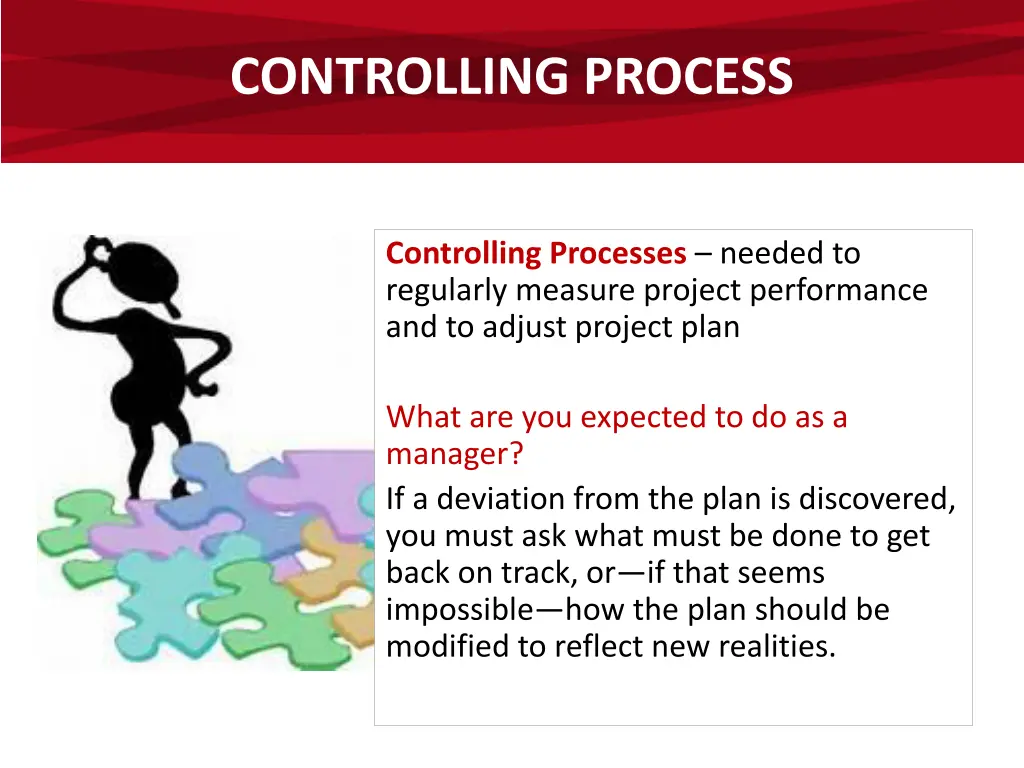 controlling process