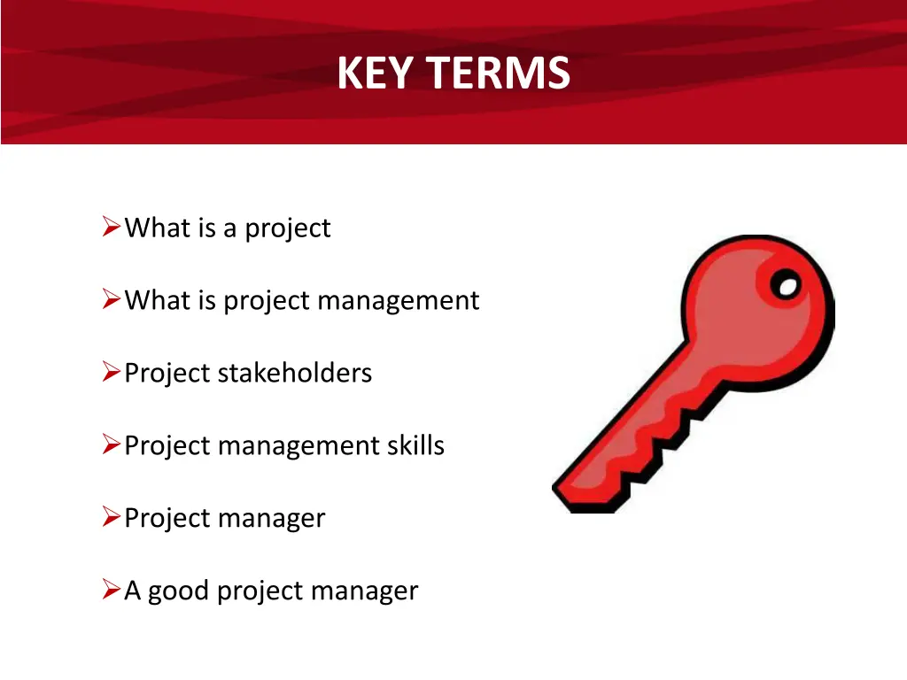 key terms