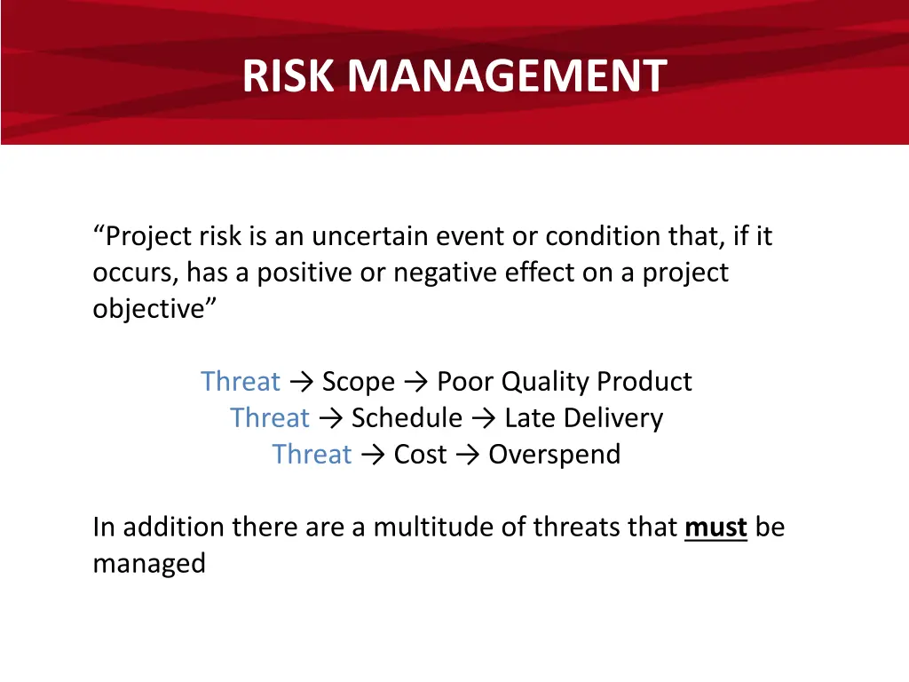 risk management