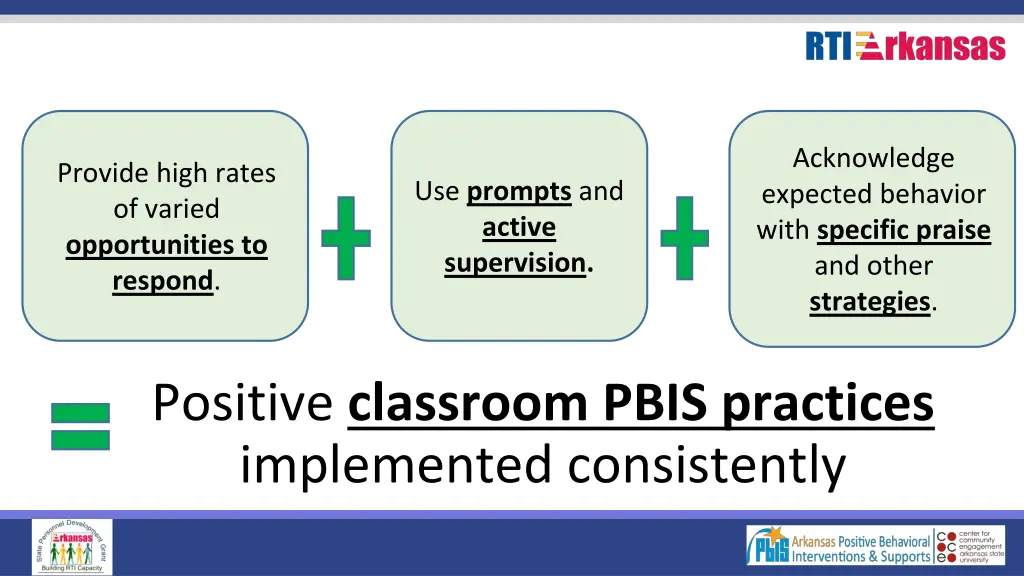 acknowledge expected behavior with specific