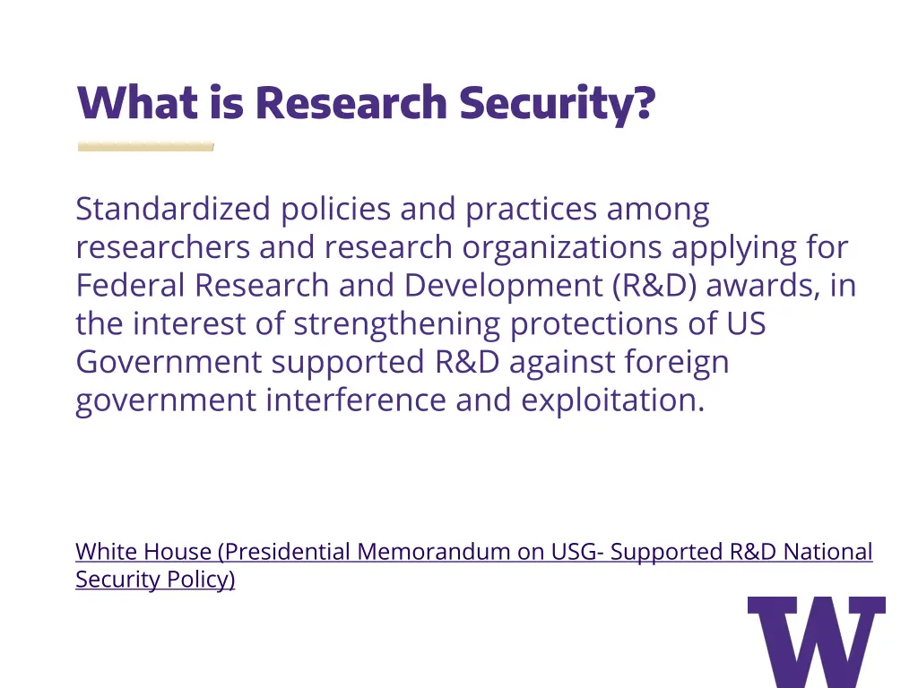 what is research security