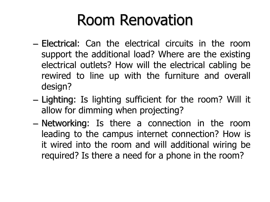 room renovation 2