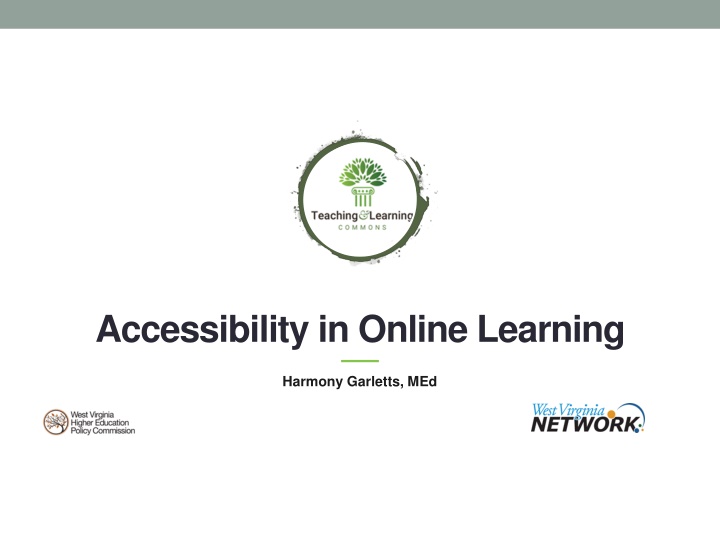 accessibility in online learning