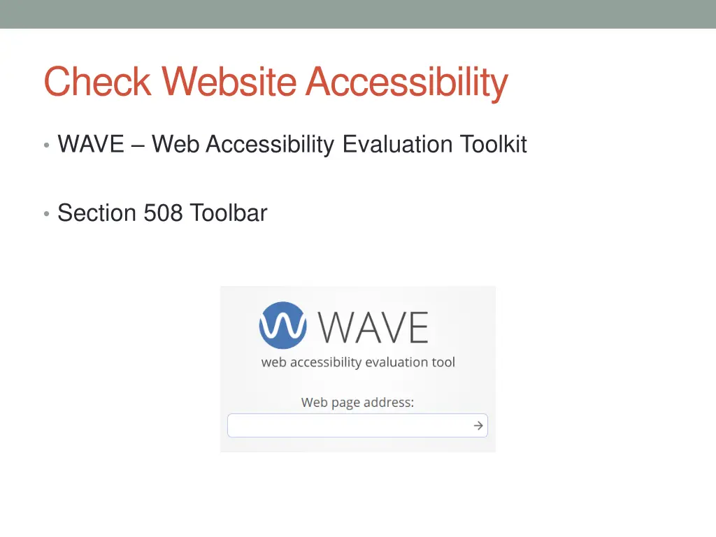 check website accessibility