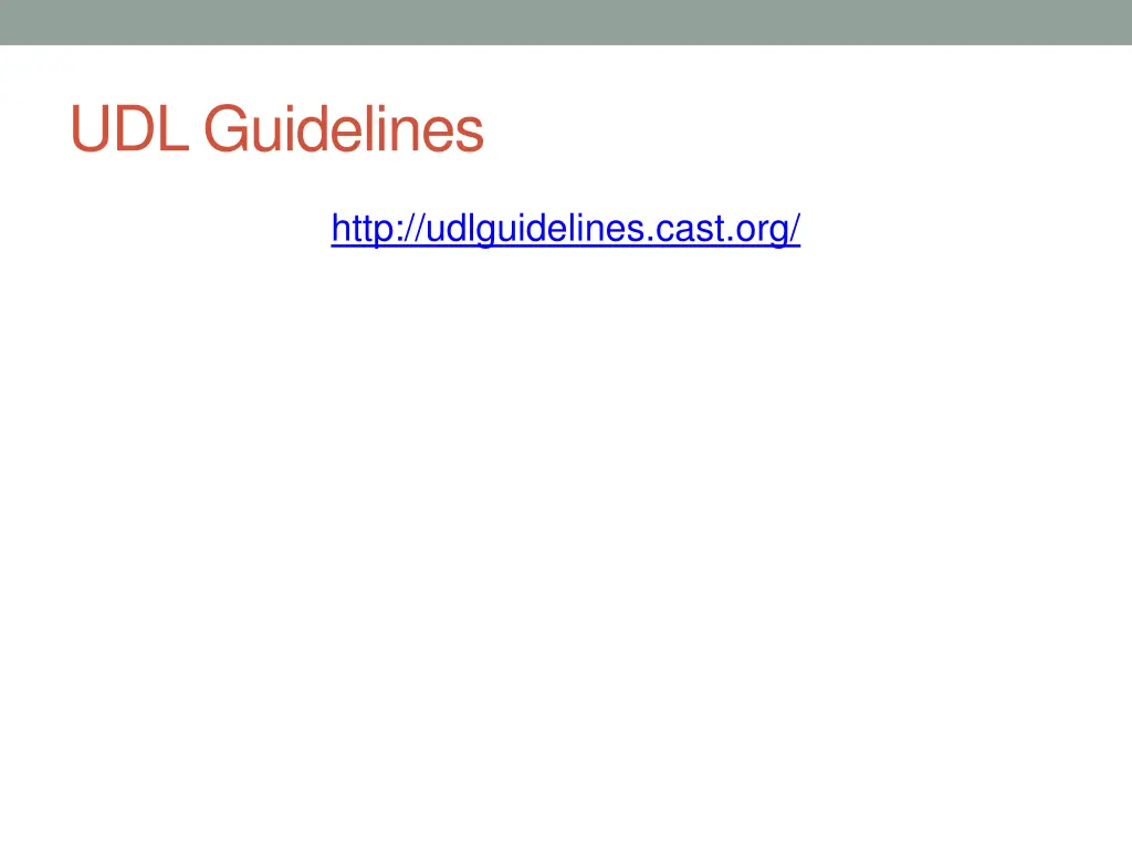 udl guidelines