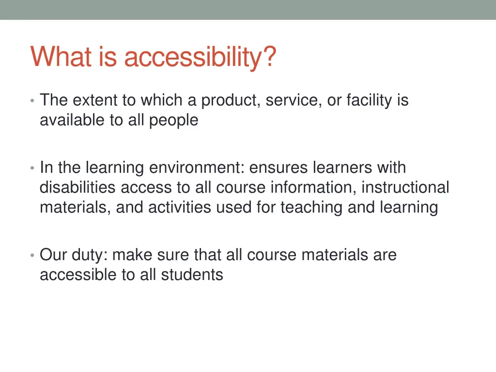 what is accessibility