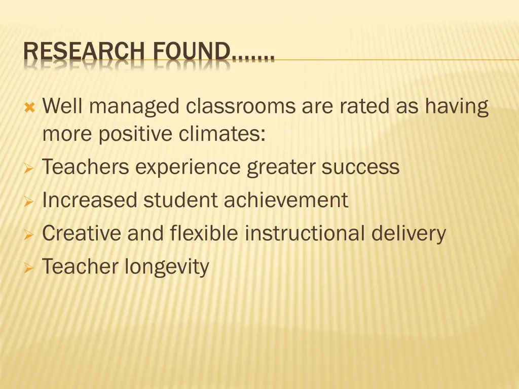research found