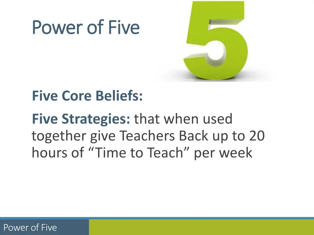 power of five power of five