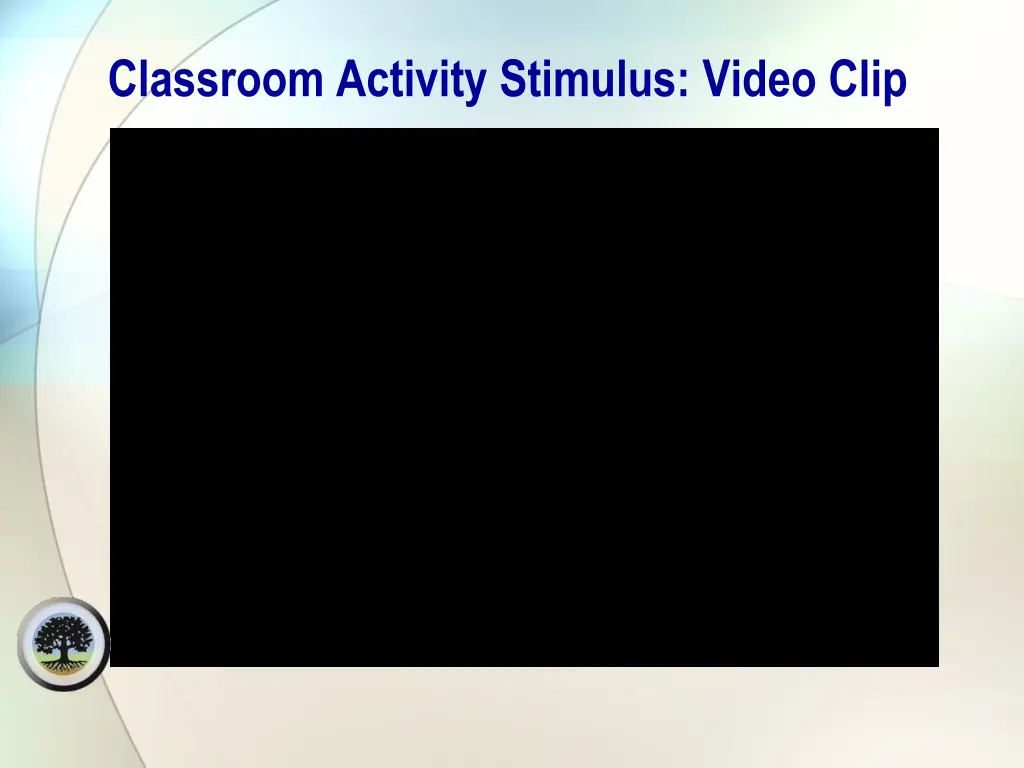 classroom activity stimulus video clip