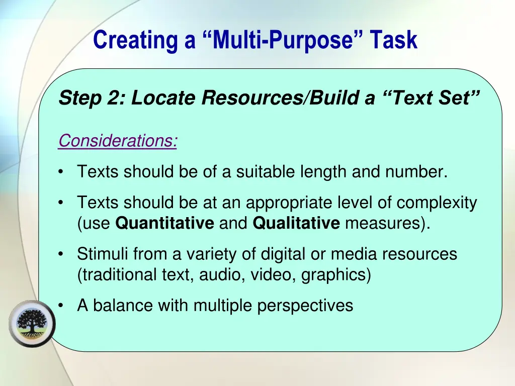 creating a multi purpose task 1