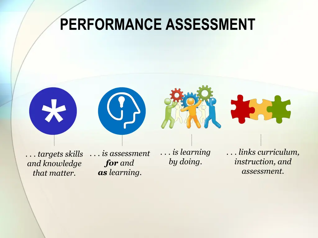 performance assessment