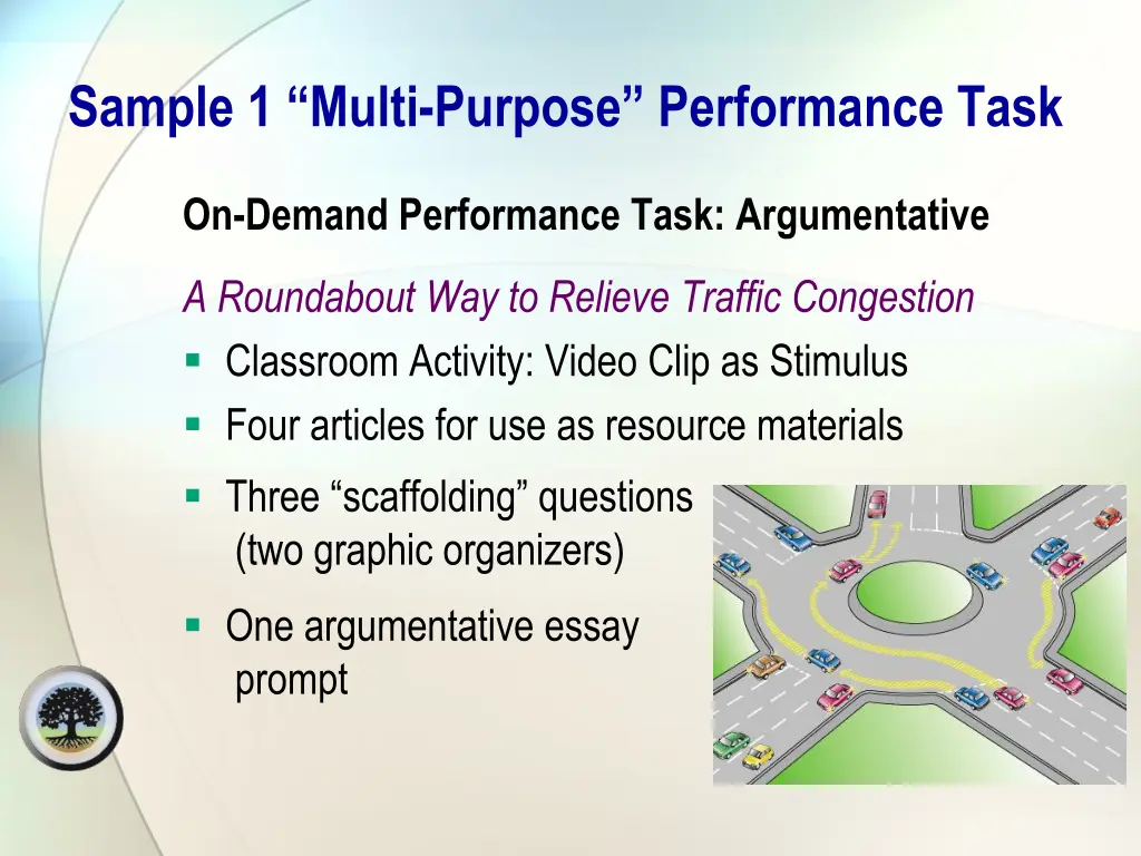 sample 1 multi purpose performance task