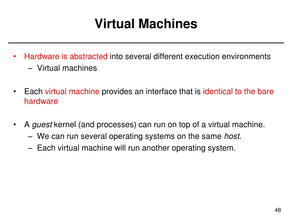virtual machines