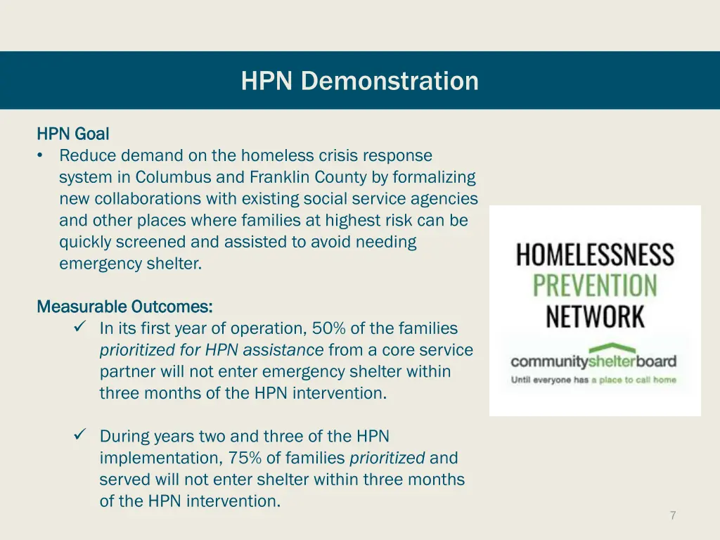 hpn demonstration