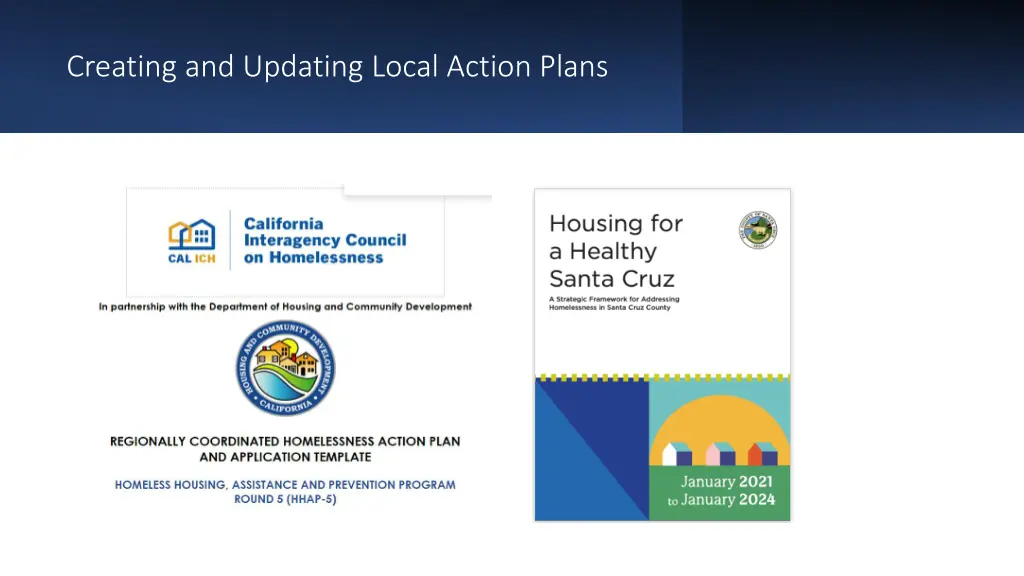 creating and updating local action plans