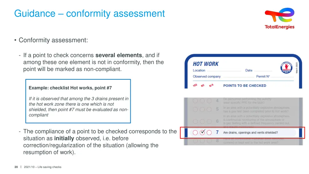 guidance conformity assessment