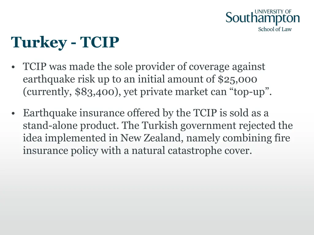 turkey tcip