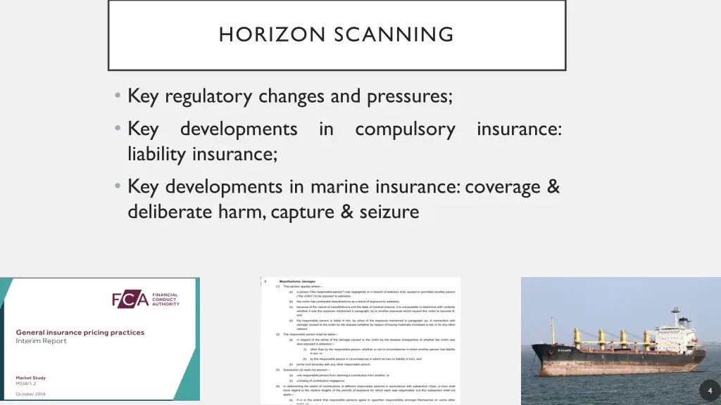 horizon scanning
