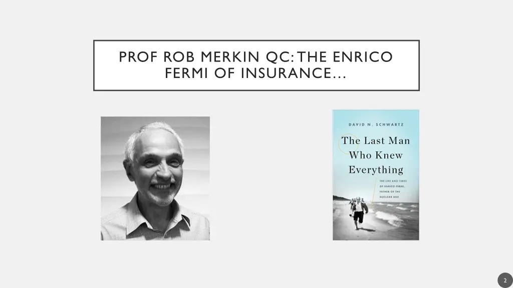 prof rob merkin qc the enrico fermi of insurance