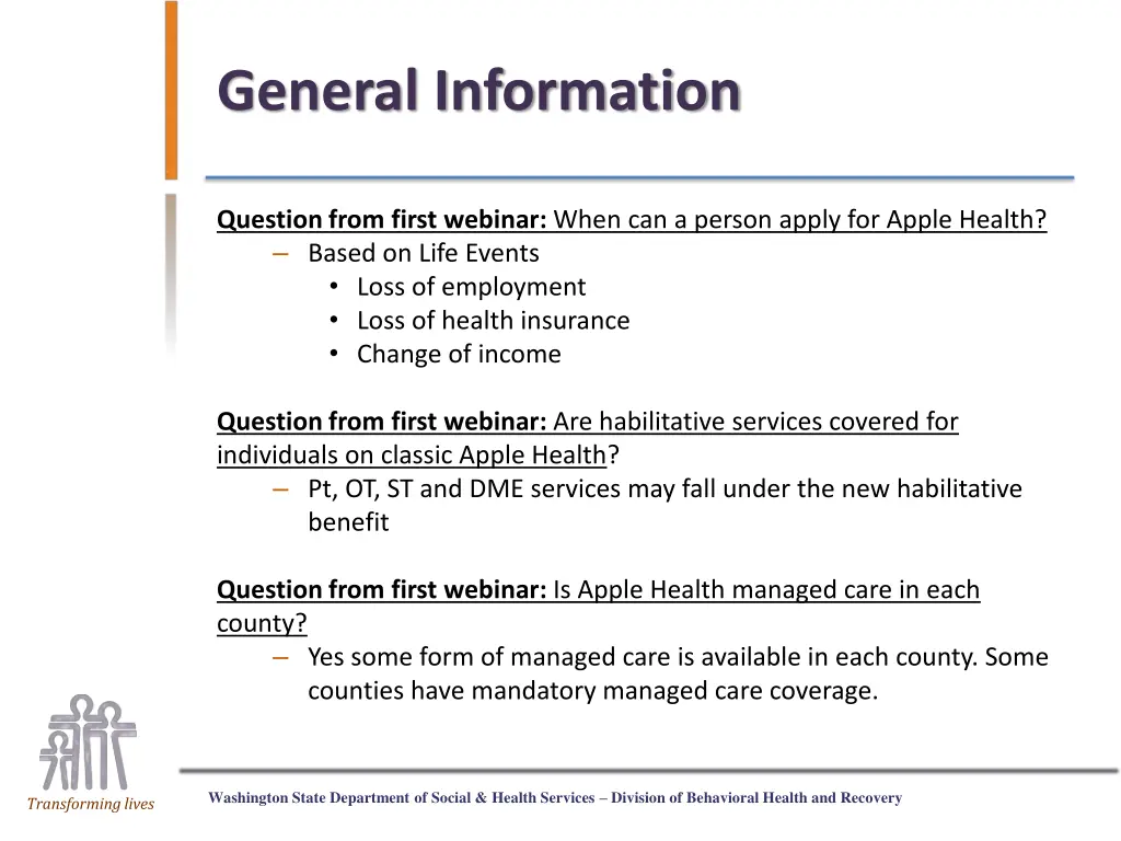 general information