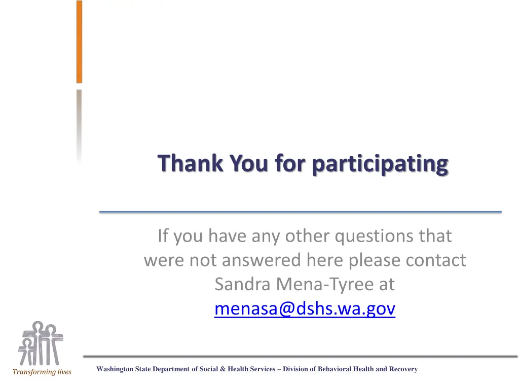 thank you for participating