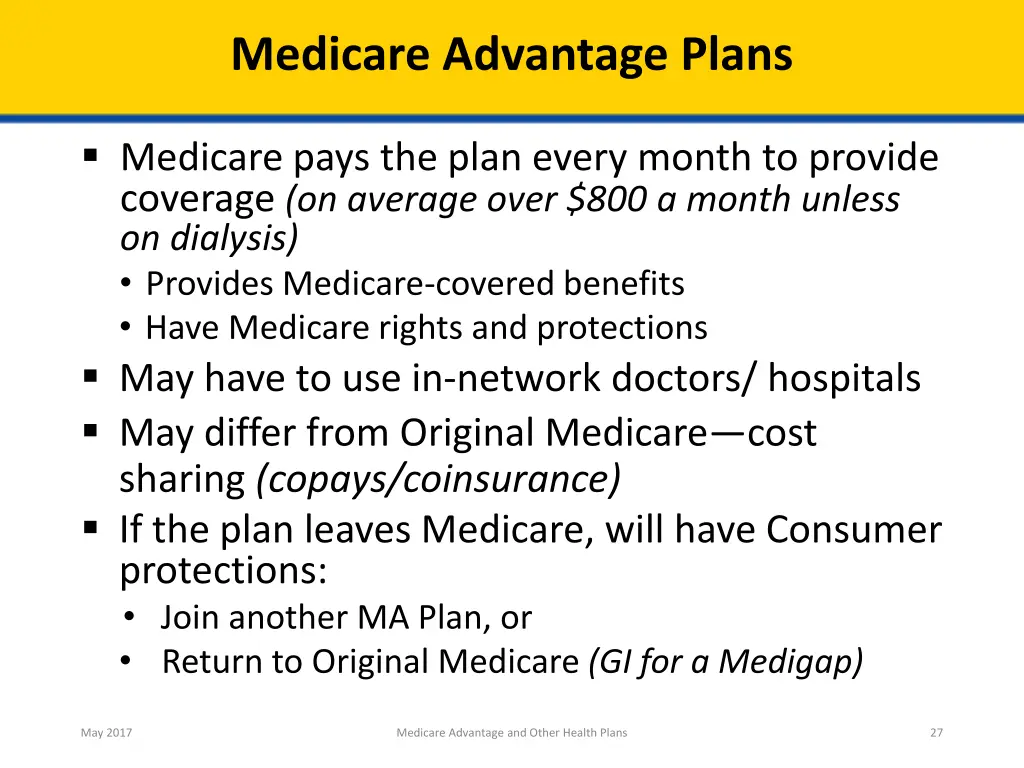 medicare advantage plans 1