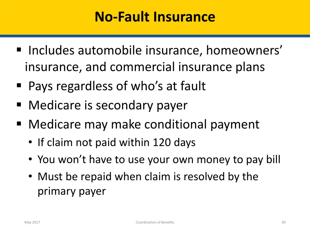 no fault insurance