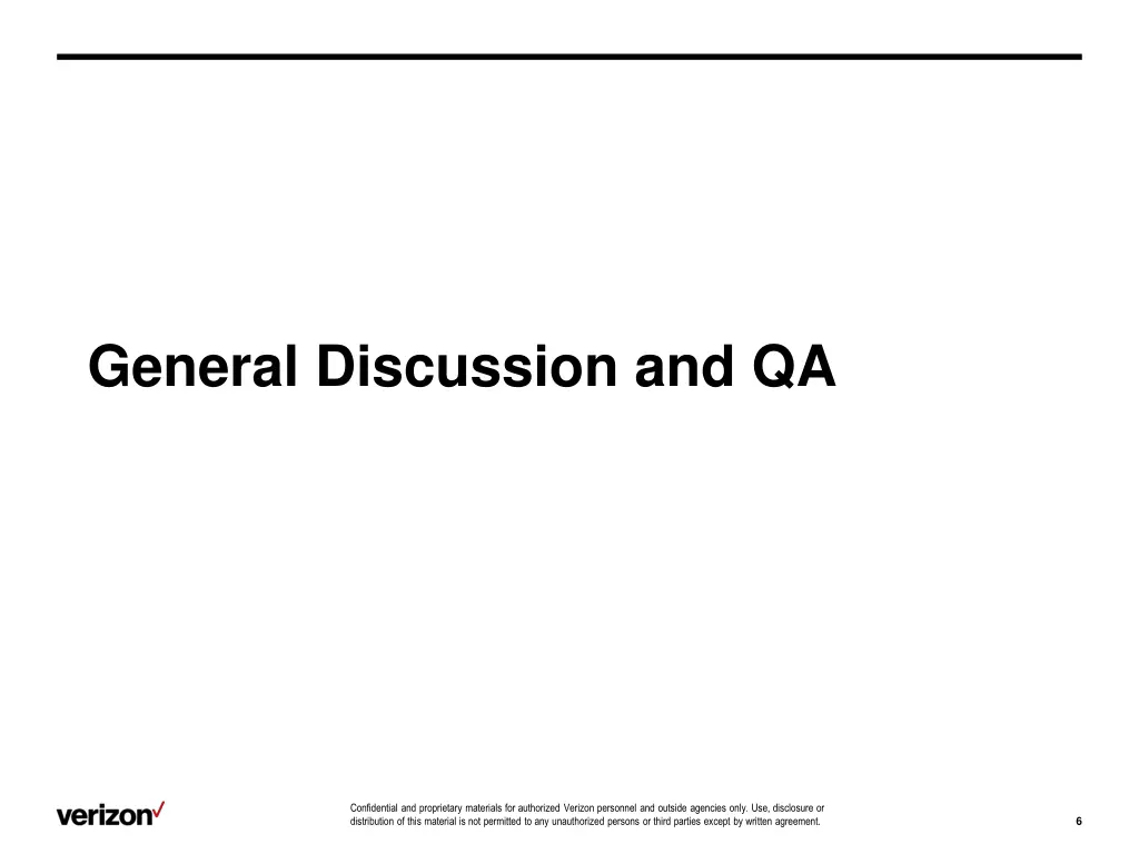 general discussion and qa