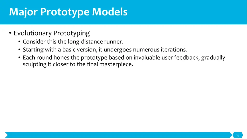 major prototype models 2