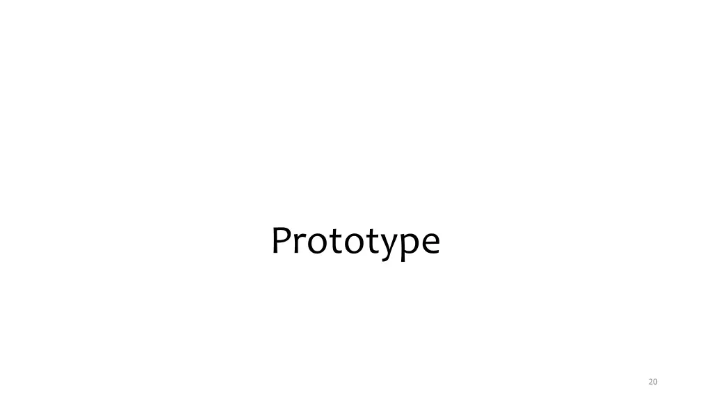 prototype