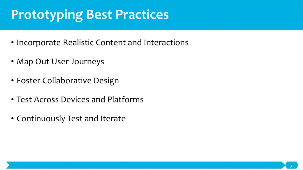 prototyping best practices